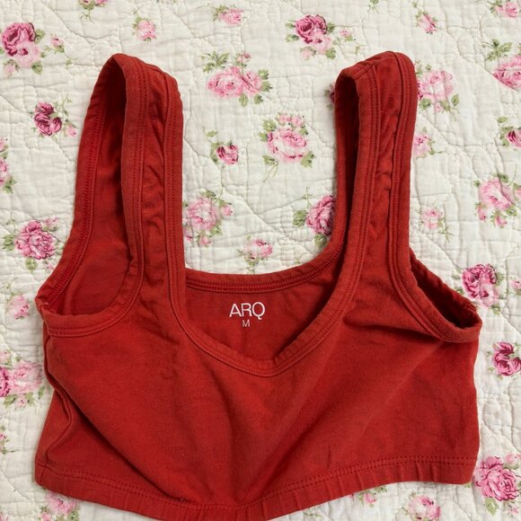 ARQ wide strap bra red - Picture 2 of 5